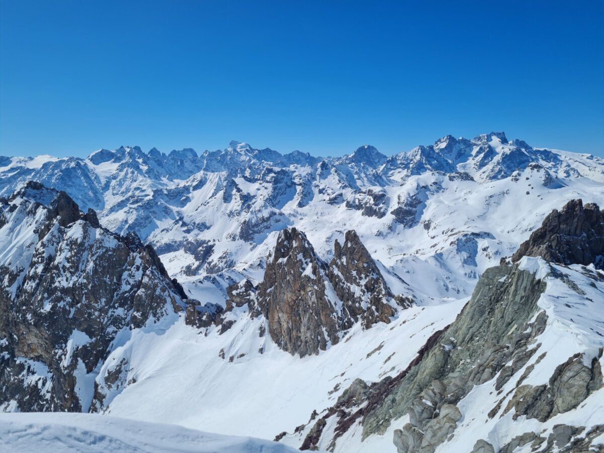 Paysage : Pointe des Cerces par la face sud