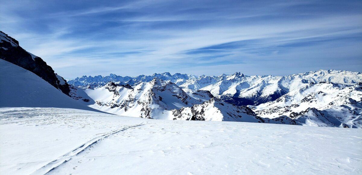 Paysage : Le topo depuis Val-Tho (mais ça passe aussi depuis Orelle)